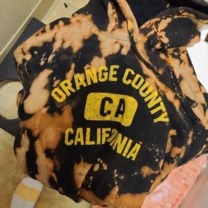 Orange county Ca tie dye hoody